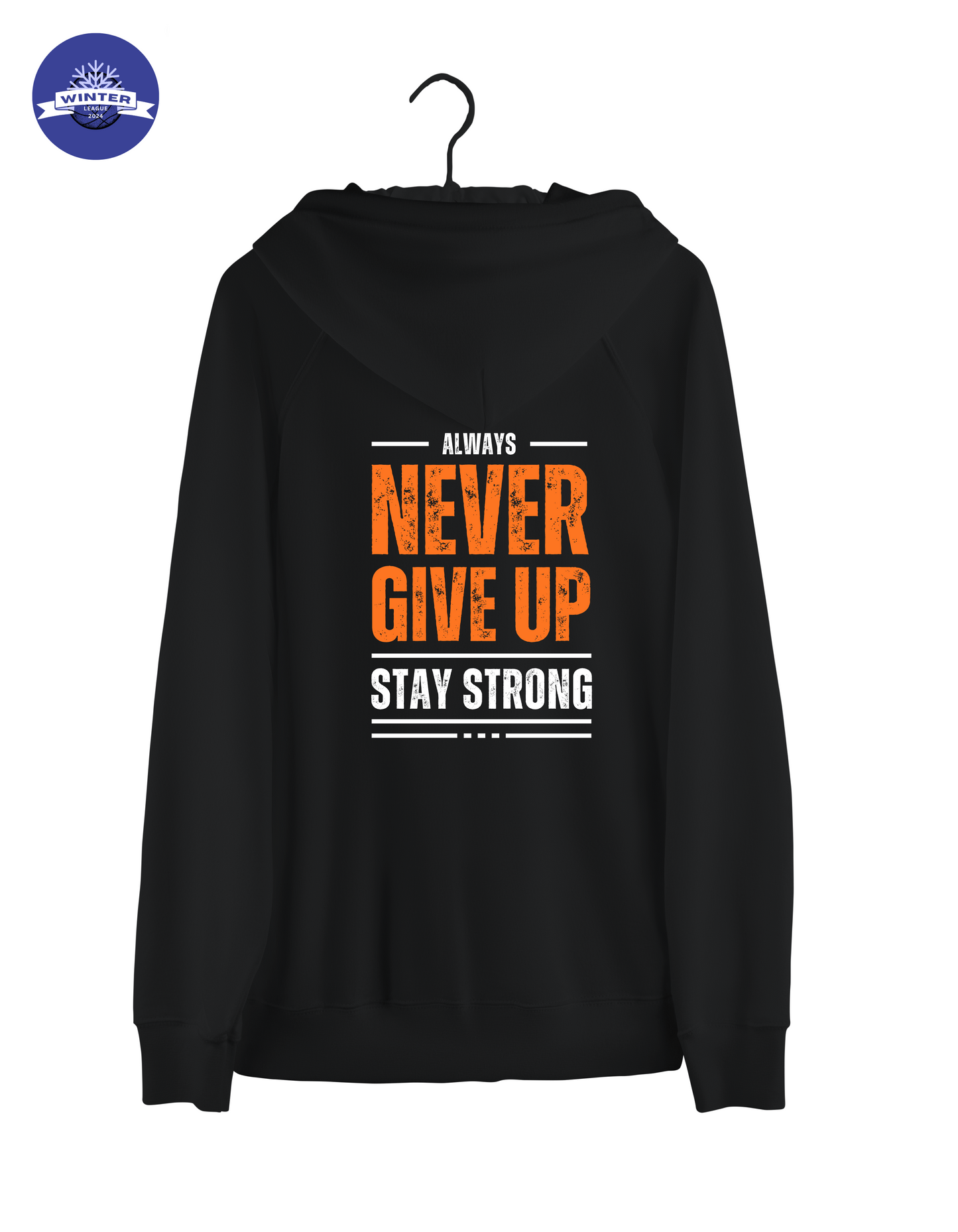 Master's Never Give Up Hoody