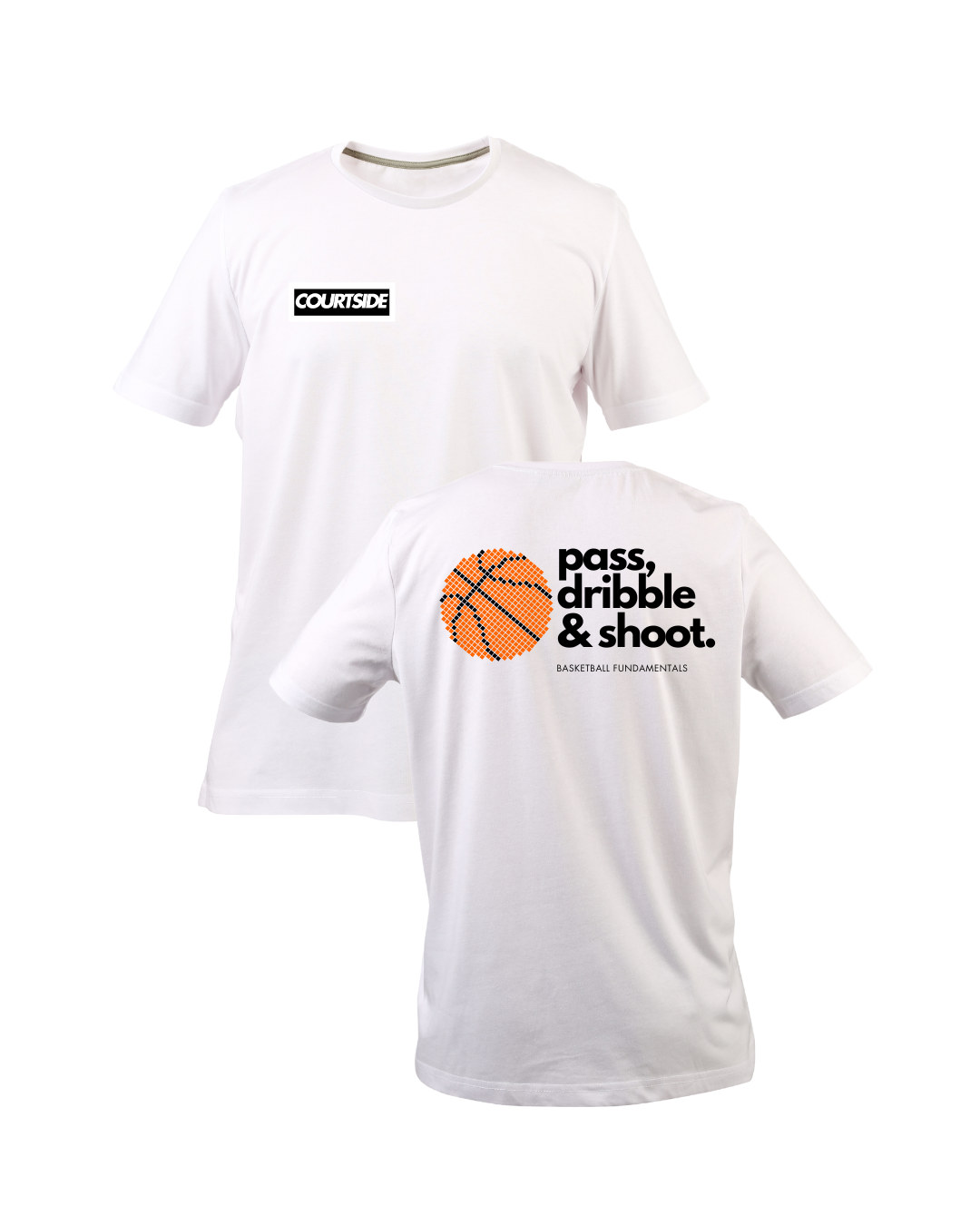 Pass, dribble & shoot t-shirt