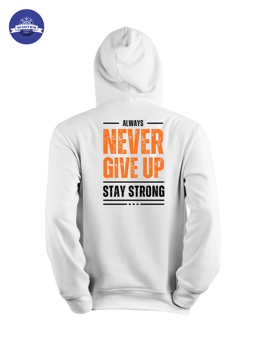 Master's Never Give Up Hoody