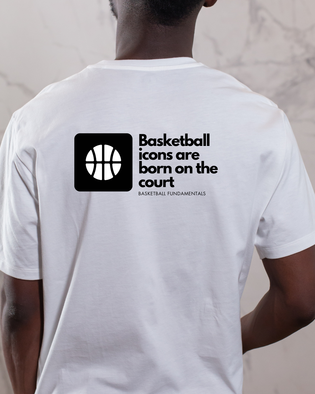 Basketball icons are born on the court t-shirt